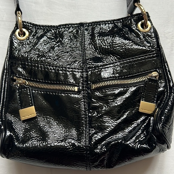 Michael Kors Layton Patent Leather Crossbody Bag - Picture 2 of 10